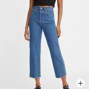 Levi Ribcage Straight Jeans